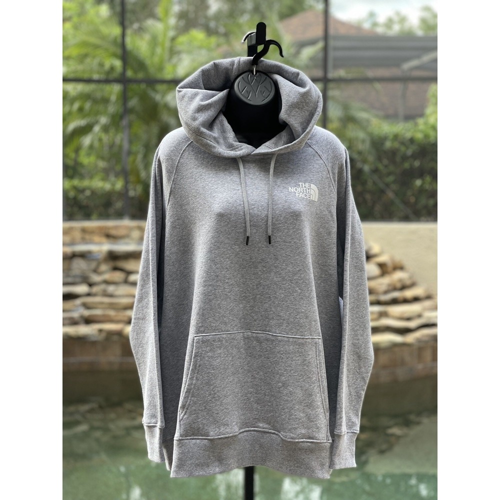 The North Face Women's Plus Size Gray Walls Pullover Hoodie XXL New